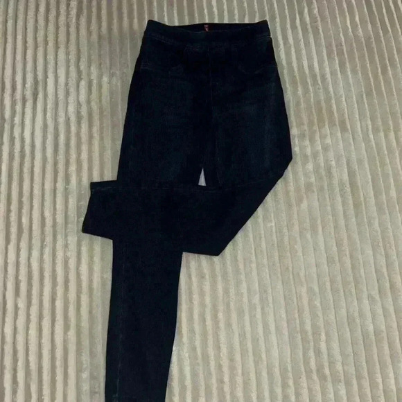 Spanx Jean-ish Ankle Denim Leggings Womens Size Small Blue Denim Pull On - Picture 2 of 8